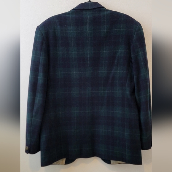 Vintage Plaid wool/fleece blazer - Picture 2 of 13